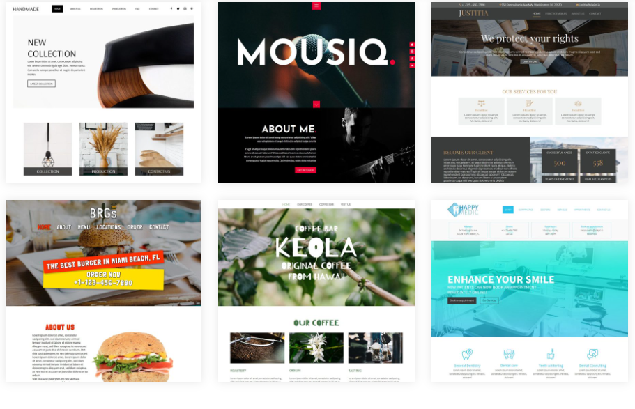 Sitejet Templates