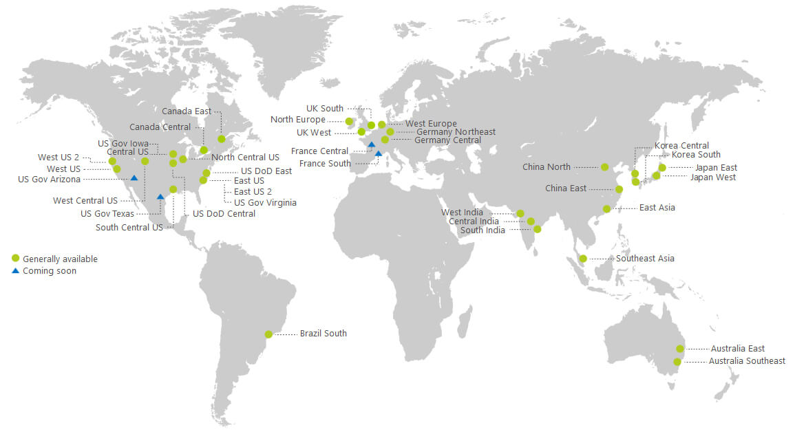 Microsoft Azure platform by ZNetLive